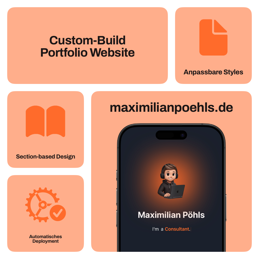 Preview of Responsive Portfolio Website